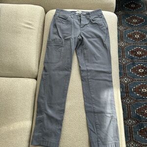 Gray Blue Cargo Pants